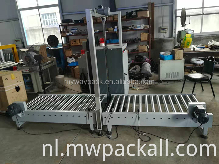 High Performance Volledig automatisch zijafdichtingsmachine/pallet -omslagmachine met hoge kwaliteit